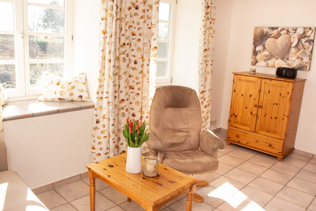 Wohnbereich der Wohnung Achtern